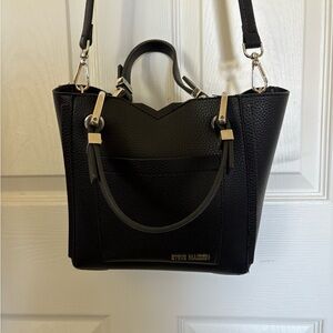 Steve Madden Black Tote Bag